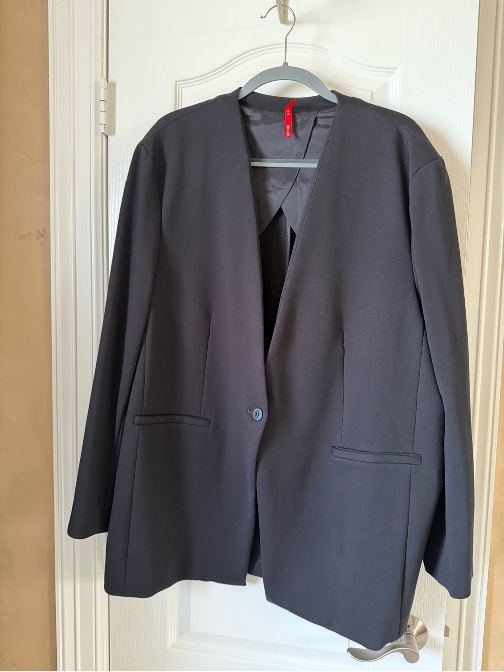 SPANX Black Open-Front Women's Blazer Jacket 2x